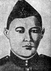 Красноармеец Ф. К. Попов