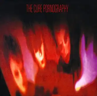 Обложка альбома The Cure «Pornography» (1982)