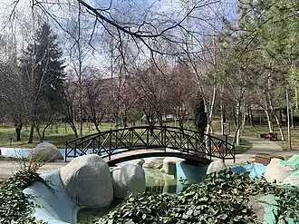 Парк в марте 2025 года