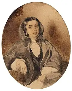 Портрет графини Юлии Павловны Самойловой, 1830