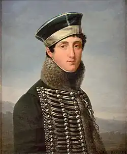 Портрет Антуана Амело де Шайю, су-лейтенанта 10-го полка конных егерей