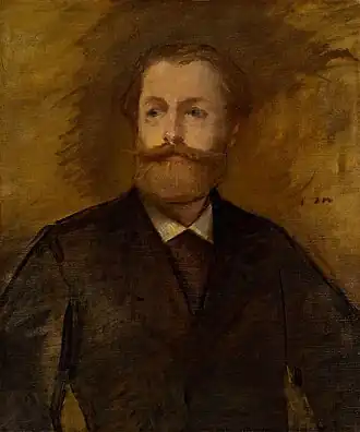 Портрет Антонена Пруста. 1877—1880.  Музей изобразительных искусств имени А. С. Пушкина