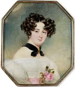 Портрет графини Паулины Беллегард, урожденной фон Волькенштайн-Тростбург(1805-1884), около 1830 г.