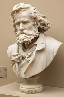 Бюст художника Жана Ашара, музей Гренобля.