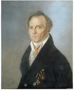 Портрет Я. Шнайдера,1823 г.