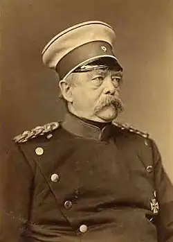 Генерал-полковник в ранге генерал-фельдмаршала Отто фон Бисмарк