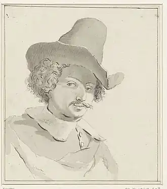 Ян Баптист Веникс Автопортрет (1630-е годы).