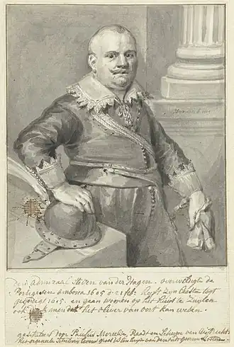 Портрет Стивена ван дер Хагена