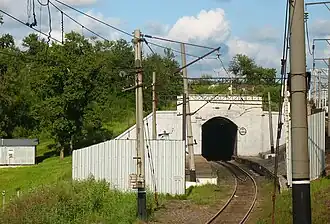 Западный портал тоннеля