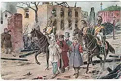 Французы в Москве. Арест поджигателей