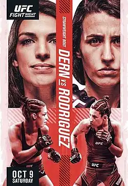 Постер UFC Fight Night: Дерн - Родригес