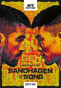 Постер UFC Fight Night: Сэндхэген vs. Сун