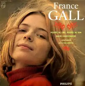 Обложка альбома Франс Галль «Poupée de cire, poupée de son» (1965)
