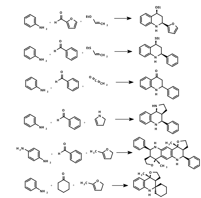 Синтетические возможности реакции Поварова
