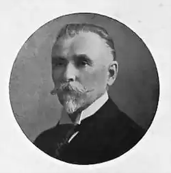 Действительный член Императорской Академии Художеств М. Т. Преображенский, 1914 год, фотография.