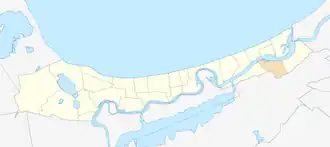 Приедайне на карте Юрмалы