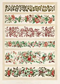 Печатный рисунок. Муслин