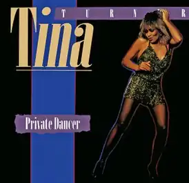 Обложка сингла Тины Тёрнер «Private Dancer» (1984)