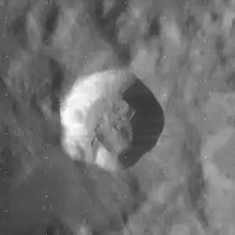 Снимок зонда Lunar Orbiter - IV.