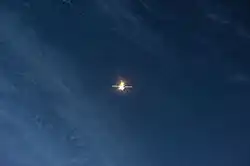 «Прогресс М-08М»  в полете