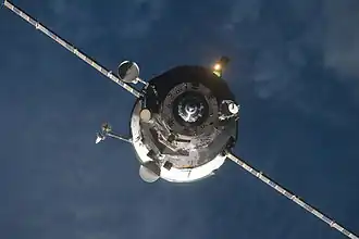 ТГК «Прогресс М-09М» приближается к станции