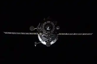 ТГК «Прогресс М-15М» приближается к станции