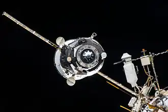 Отстыковка Прогресса М-21М для проведения тестирования системы «Курс НА», 23 апреля 2014 года.