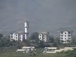 Киджондон в Северной Корее, вид из Южной Кореи