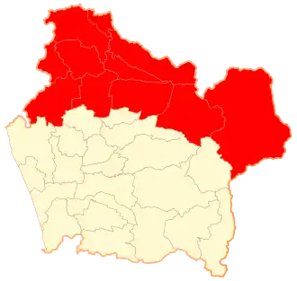 Мальеко на карте