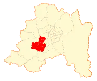 Талаганте на карте