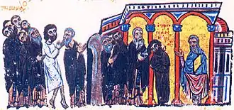 Пресиан постригается в монахи