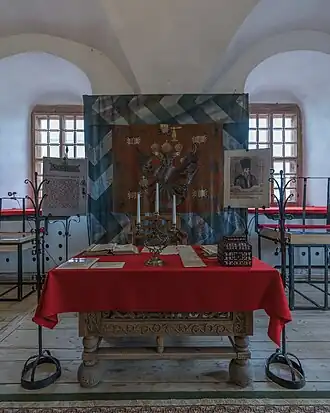 Воеводская палата, стол воеводы