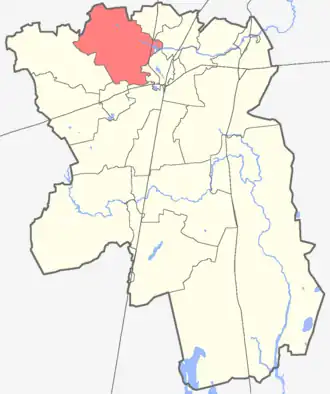 Пудостьское сельское поселение на карте