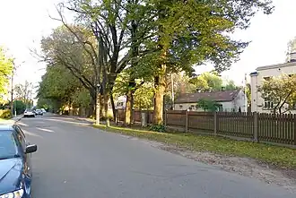 Историческая часть улицы Пурвциема