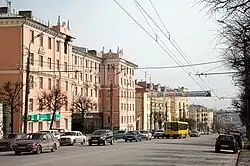 Улица Пушкинская к югу от Центральной площади