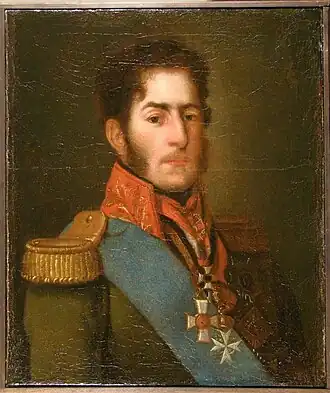 Портрет работы неизвестного русского художника. Рыбинский музей-заповедник