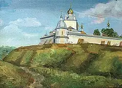 Переславль-Залесский. Горицкий монастырь. 33×46, 1998