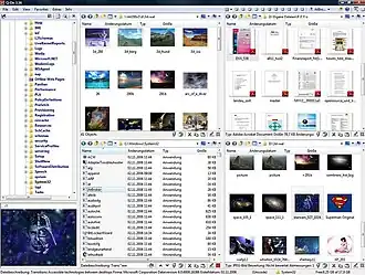Скриншот программы Q-Dir