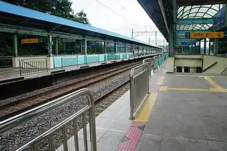 платформа станции