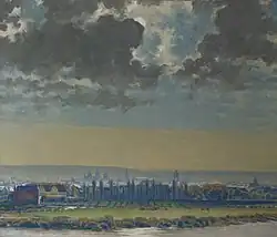 Вид г. Трир с запада