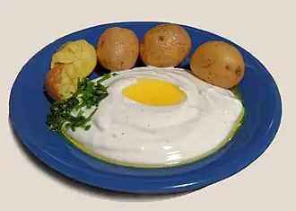 Творог с льняным маслом