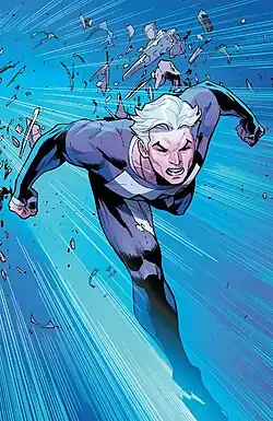 Ртуть в комиксе Uncanny Avengers (Vol. 3) #27 (сентябрь 2017)Художник — Шон Изааксе