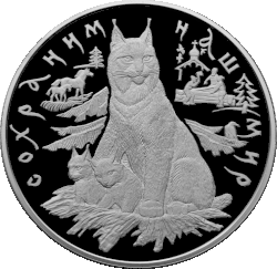 100 рублей Банка России, серебро, 1995 год