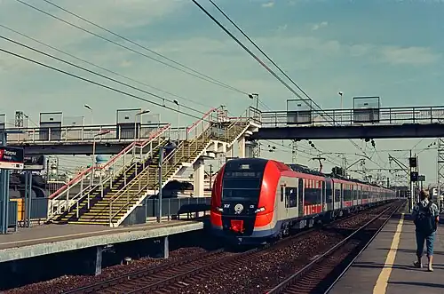 ЭС2Г-131 в окраске Московских центральных диаметров