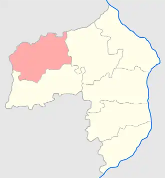 Опоченский уезд на карте