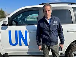 Глава МАГАТЭ Рафаэль Гросси прибыл на Южно-Украинскую АЭС