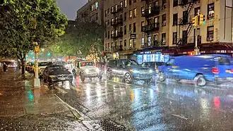 Улица в Алфабет-сити в сентябре 2020 года