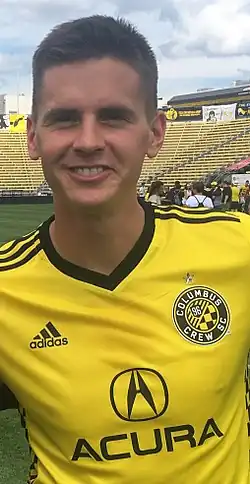 Райтала в форме «Коламбус Крю» (2017 год)