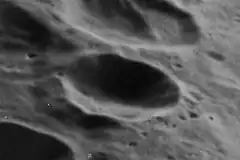 Снимок зонда Lunar Orbiter – V.