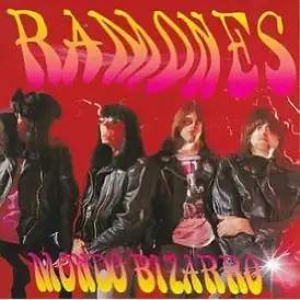 Обложка альбома Ramones «Mondo Bizarro» (1992)